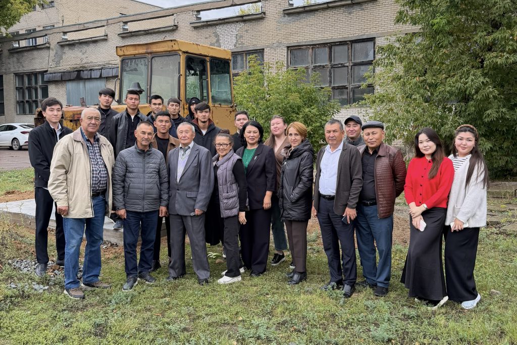 Жәңгір хан университетінің ашық аспан астындағы музейі жаңа экспонатпен толықты