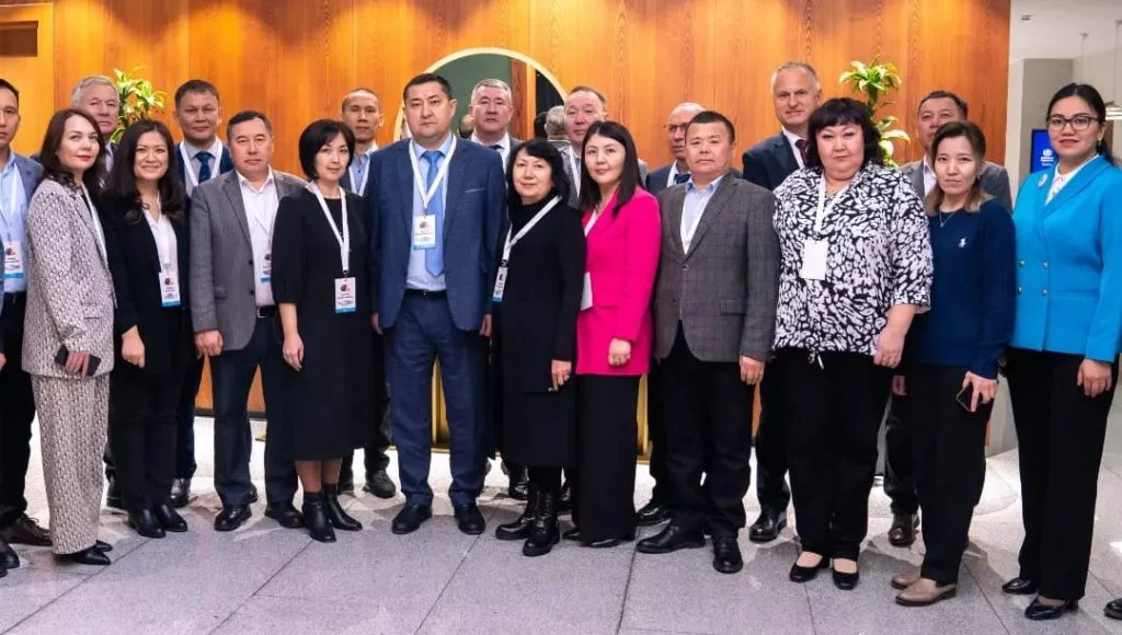 Took part in a round table in Almaty