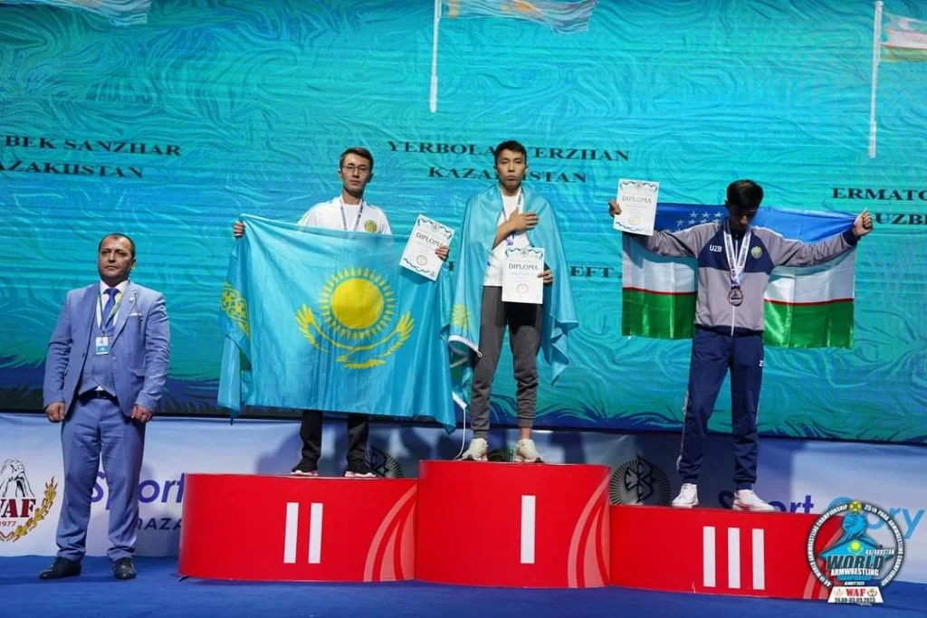 Yerzhan is a five-time world champion!