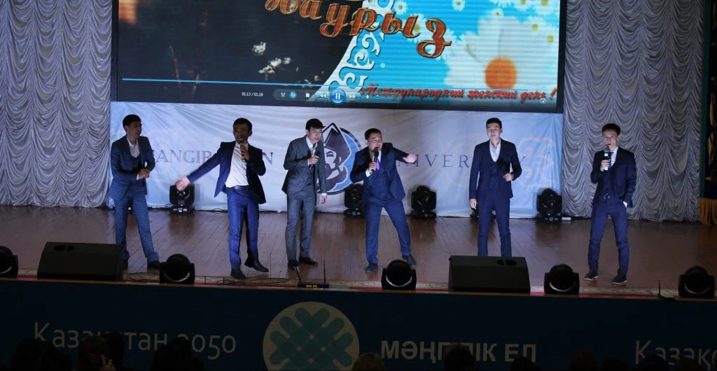 The women of the university were congratulated