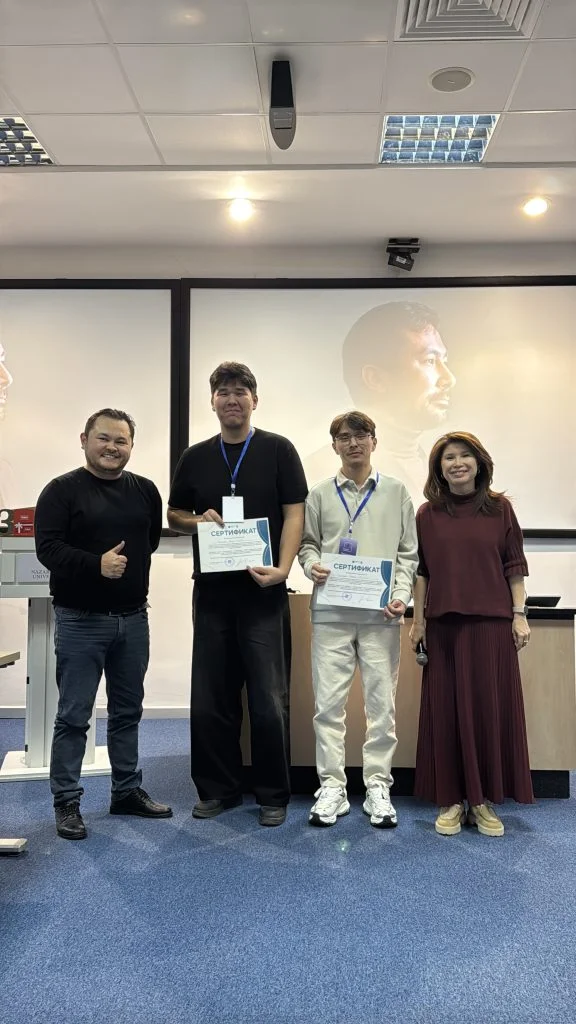Student`s won an internship at Otbasy Bank.