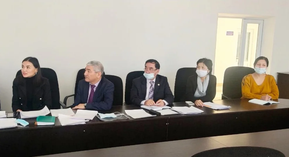 Online meeting between Natural Sciences University in Poznan and WKATU named  Zhangir Khan