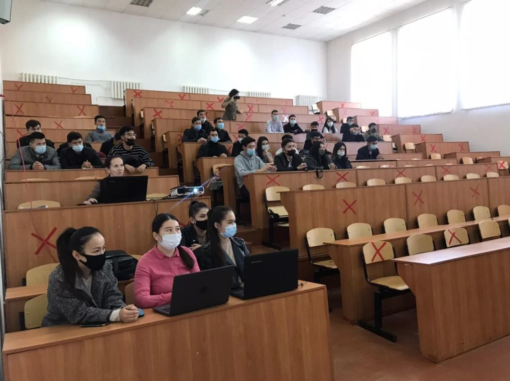 Проблемалық дәріс өткізілді