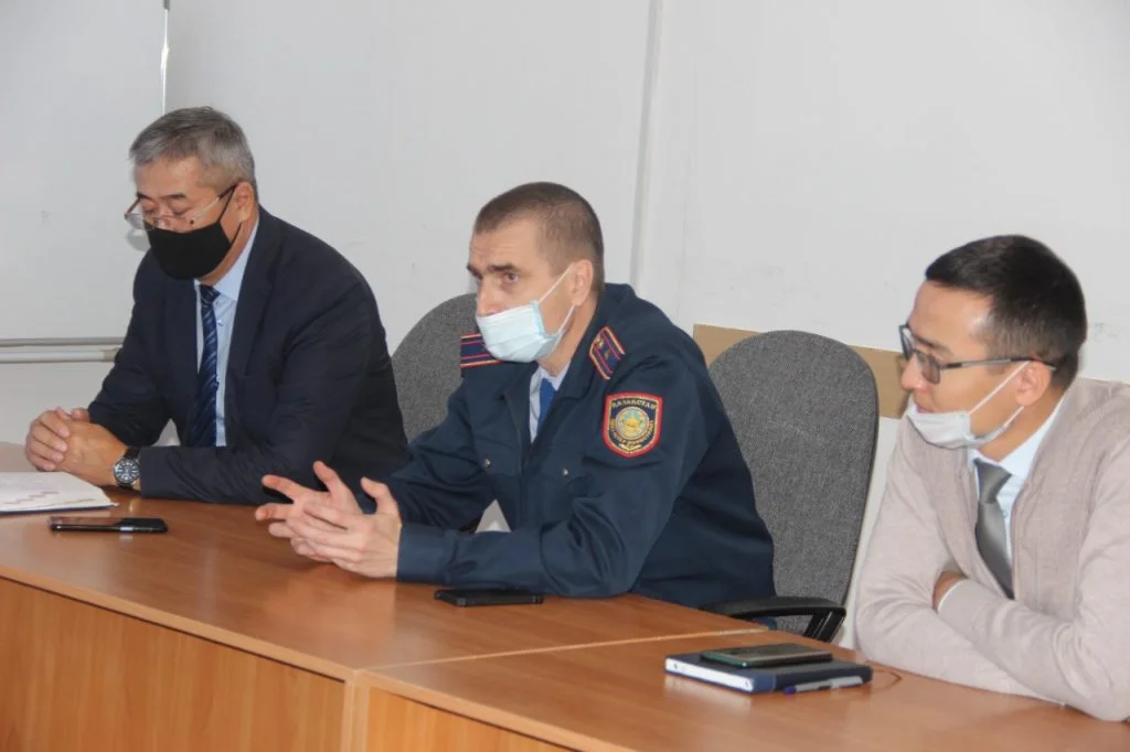 Университетте Антитеррорлық дайындық сабағы өтті